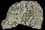 Large, 10" Gleaming Pyrite Crystal Cluster - Peru - #131136-1